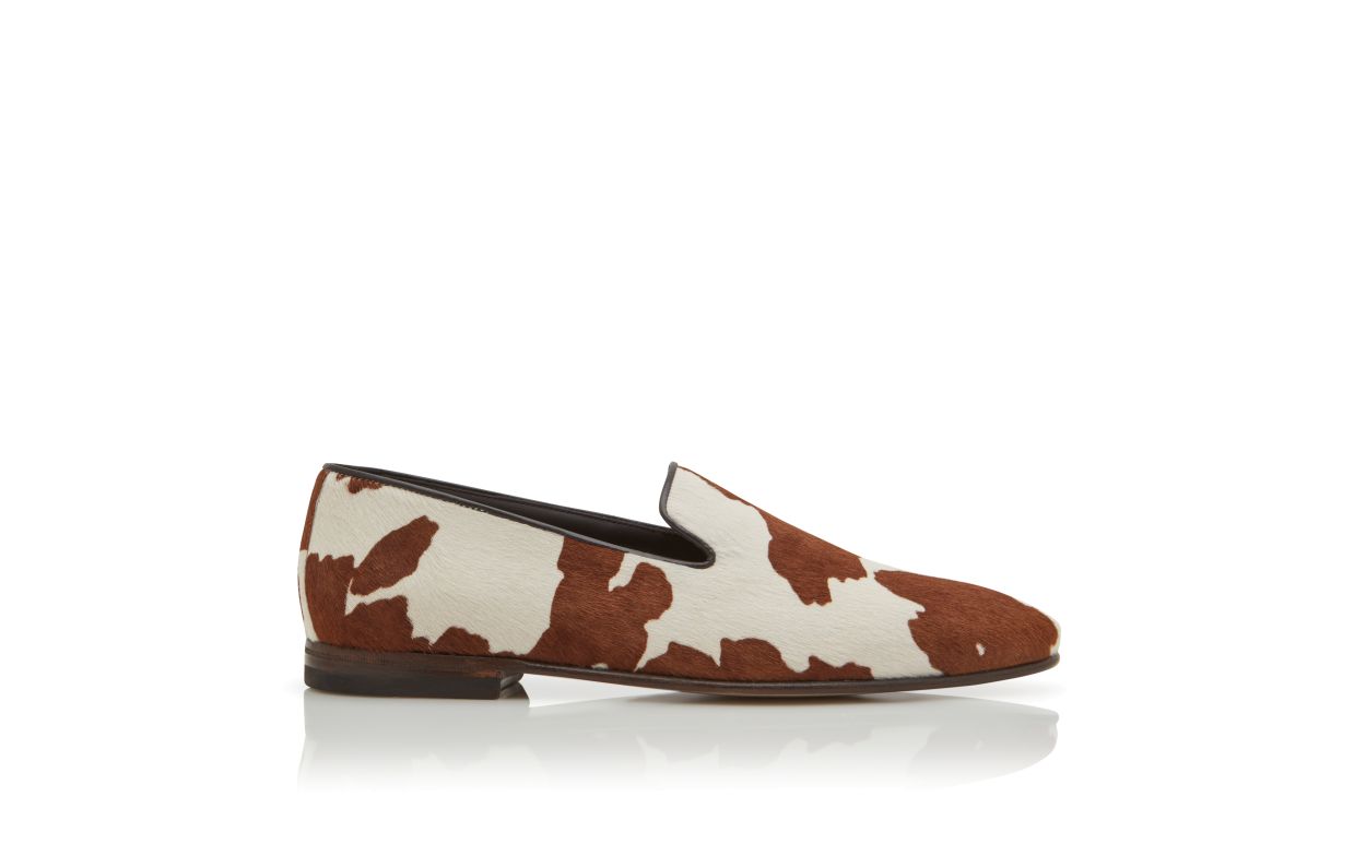 Kuhdruck-Kalbshaar-Laufschuhe