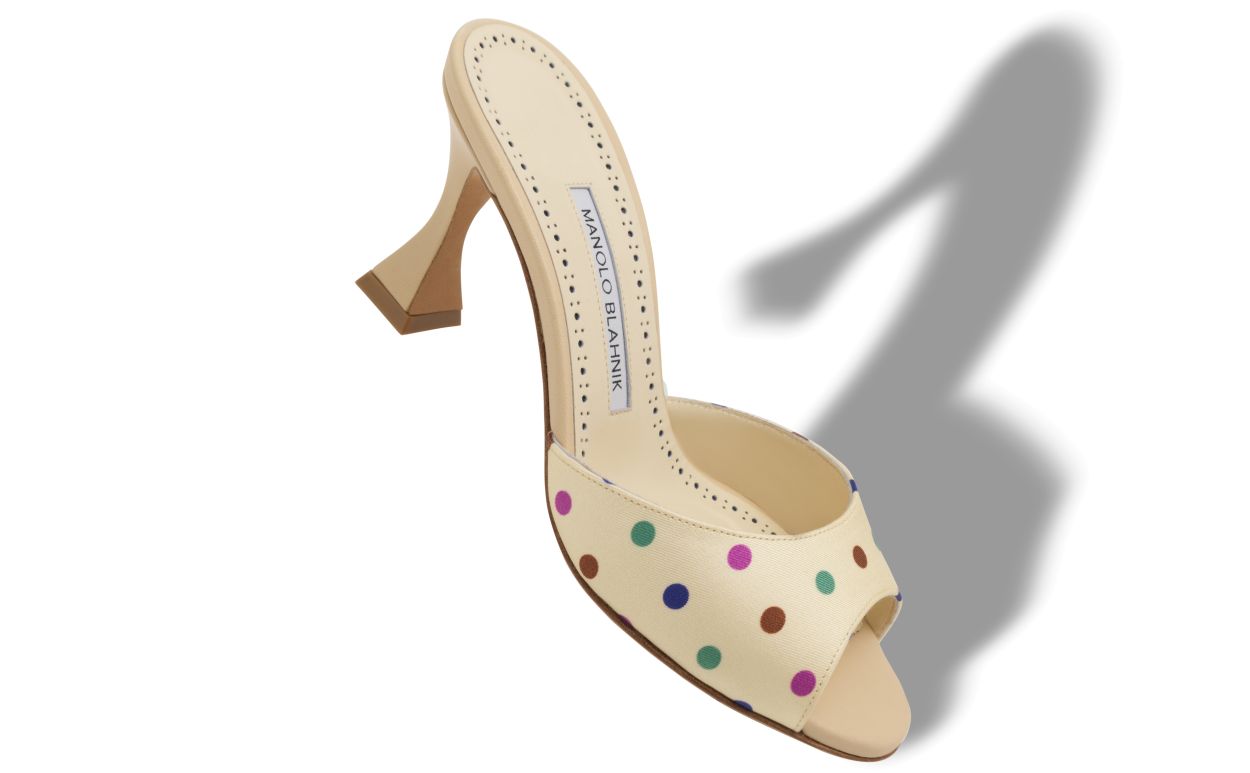 Cremesilber-Polka-Dot-Details-Mules
