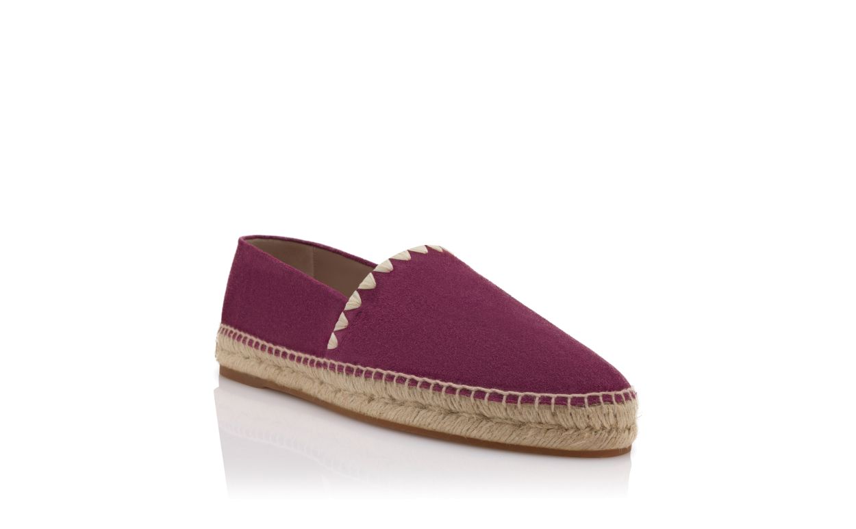 Dunkelrotes Kalbsleder-Sandalen