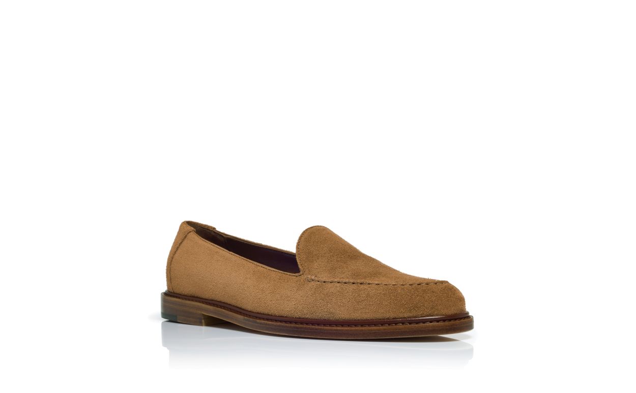 Braune Kalbsleder-Schnürschuhe