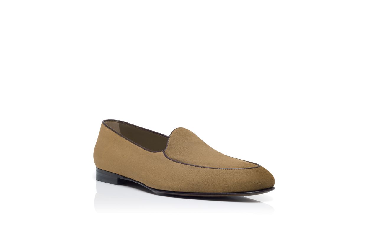 Braune Suede Loafers