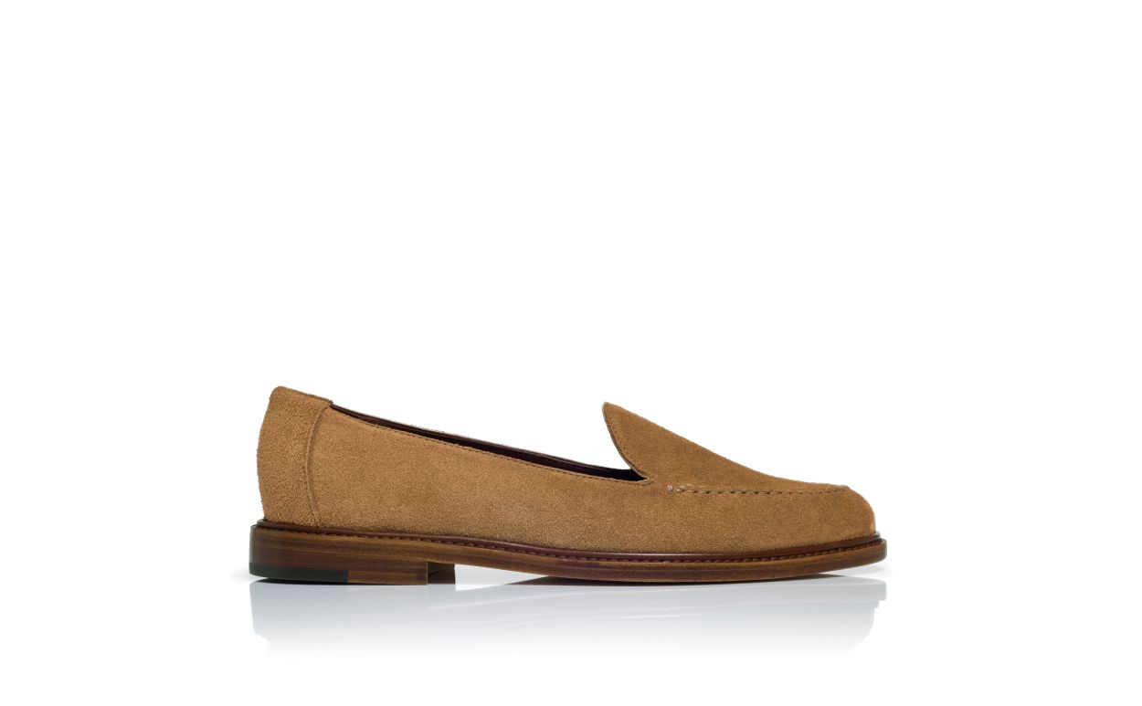 Braune Kalbsleder-Schnürschuhe