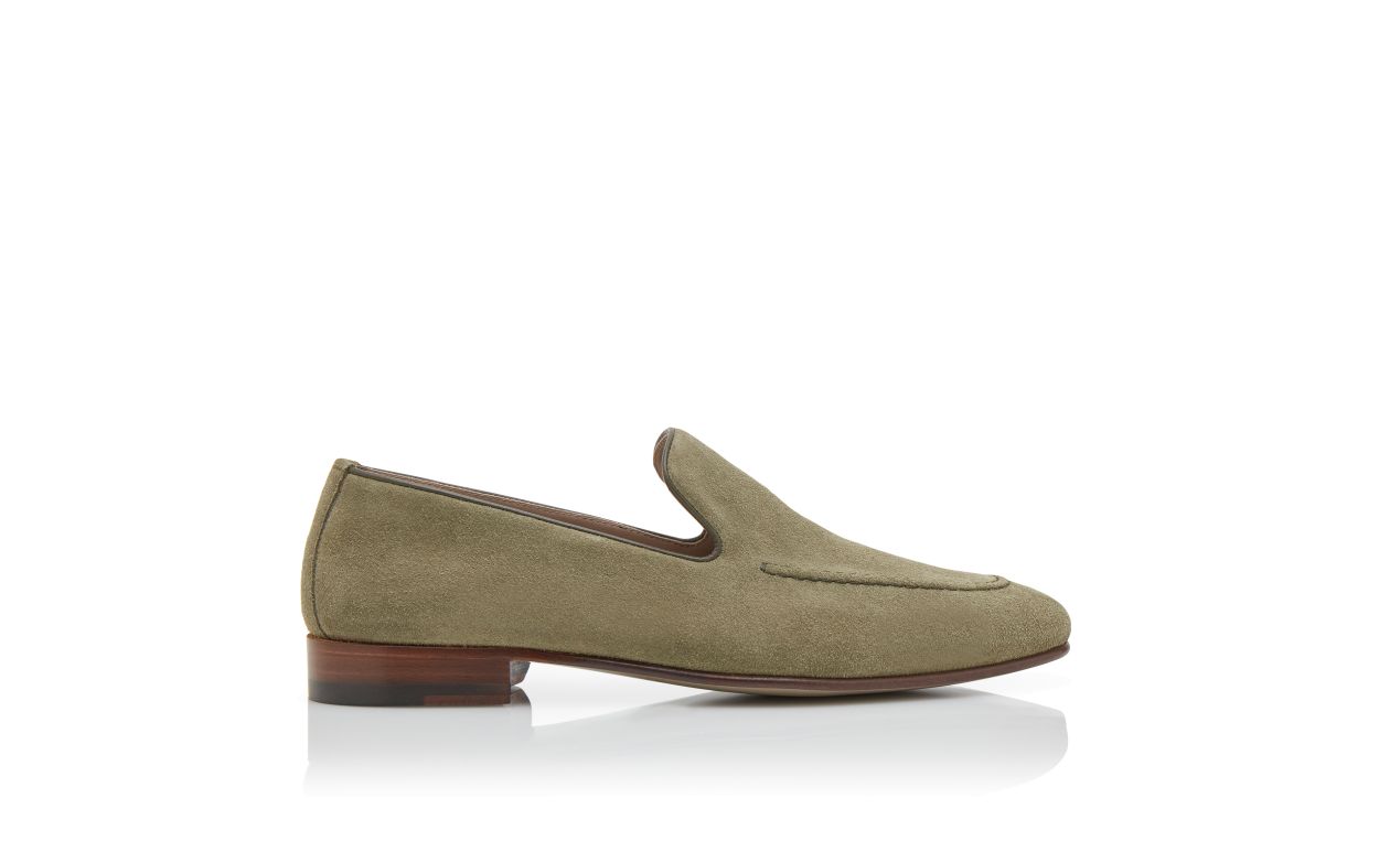Khaki-Beige Latschen